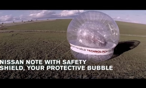 Nissan cria &ldquo;orbit ball&rdquo; 