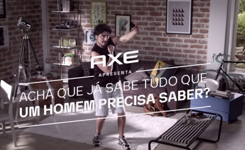 ACHA QUE J&Aacute; SABE TUDO? AXE TE EXPLICA