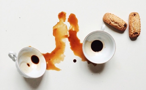 Caf&eacute; vira arte nas m&atilde;os de Giulia Bernadelli