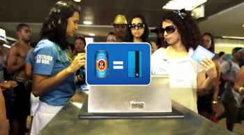 Latinha de cerveja respons&aacute;vel da BOA