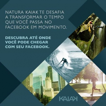 Sua timeline em quil&ocirc;metros