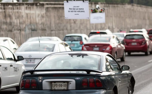 Uber faz an&uacute;ncio com drone no M&eacute;xico