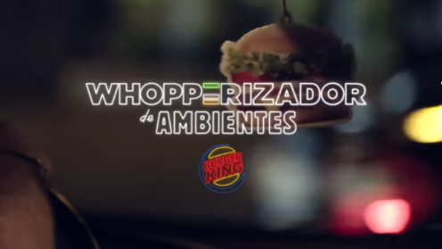 Burger King: T&aacute;xis ganham Whopperizador de ambiente no Dia Mundial do Hamb&uacute;rguer