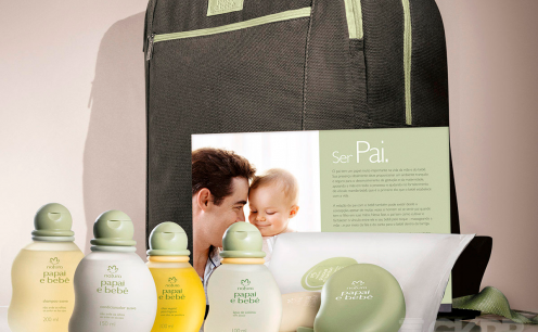 Natura lan&ccedil;a nova linha &ldquo;Papai e Beb&ecirc;&rdquo;  