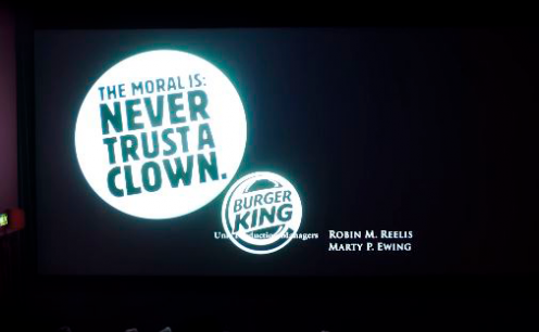 Para cutucar McDonald's, Burger King usa cr&eacute;ditos no filme &ldquo;It: a coisa&rdquo;
