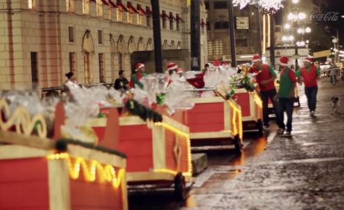 Coca-cola apresenta Tren&oacute; de Rua