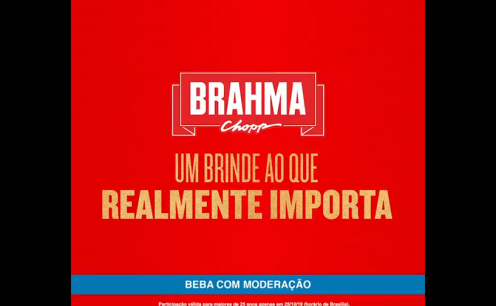 Cerveja gr&aacute;tis: a&ccedil;&atilde;o da Brahma vai patrocinar seguidor com um ano de cerveja gr&aacute;tis