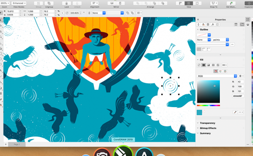 Ele est&aacute; de volta: CorelDraw retorna ao Mac ap&oacute;s 18 anos