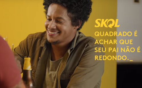 Em campanha especial de Dia dos Pais, a Skol incentiva o di&aacute;logo! 