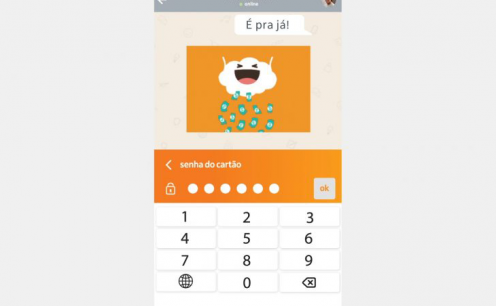 Fa&ccedil;a transfer&ecirc;ncias sem sair de um aplicativo com o novo Teclado Ita&uacute;! 