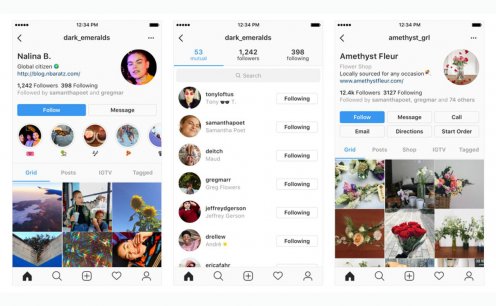 Instagram apresenta nova forma de visualiza&ccedil;&atilde;o dos perfis 