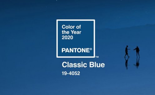 Por que a PANTONE elegeu o azul cl&aacute;ssico como a nova cor de 2020?