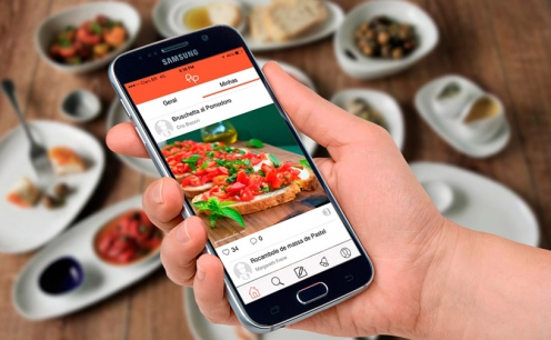 Pip, uma rede social para quem ama culin&aacute;ria