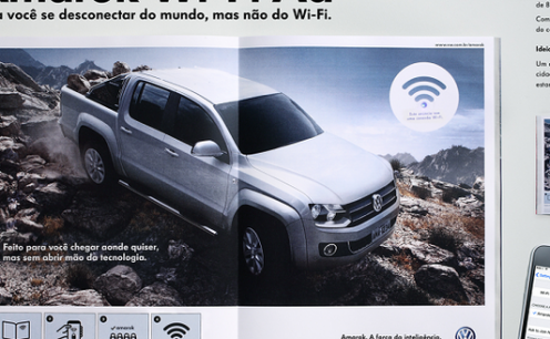 VOLKSWAGEN PROPORCIONA WI-FI GRATUITO EM SEU NOVO AN&Uacute;NCIO 