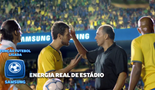 Samsung promove a fun&ccedil;&atilde;o "Futebol" 