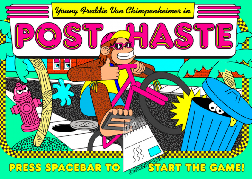 Agora voc&ecirc; pode jogar Paperboy de uma forma diferente! 