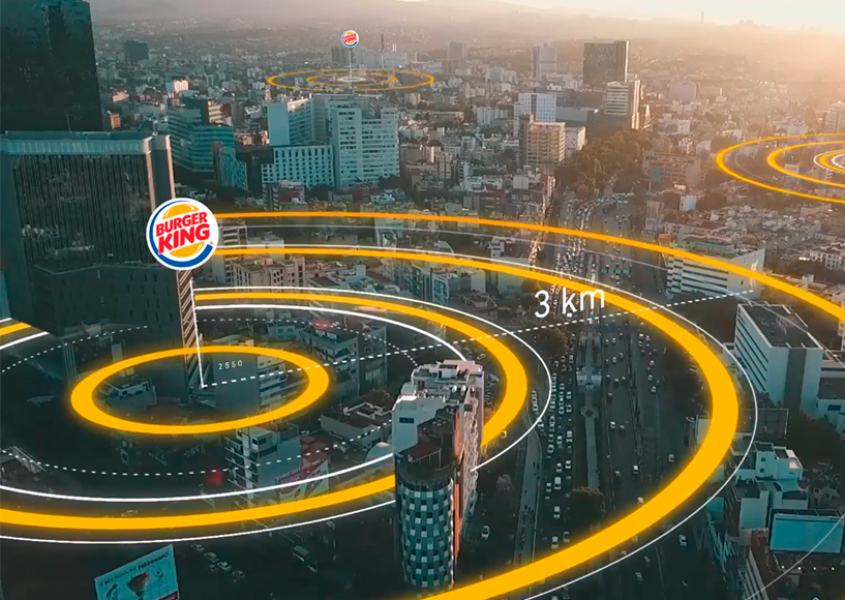 Burguer King cria campanha especial para quem est&aacute; preso no tr&acirc;nsito