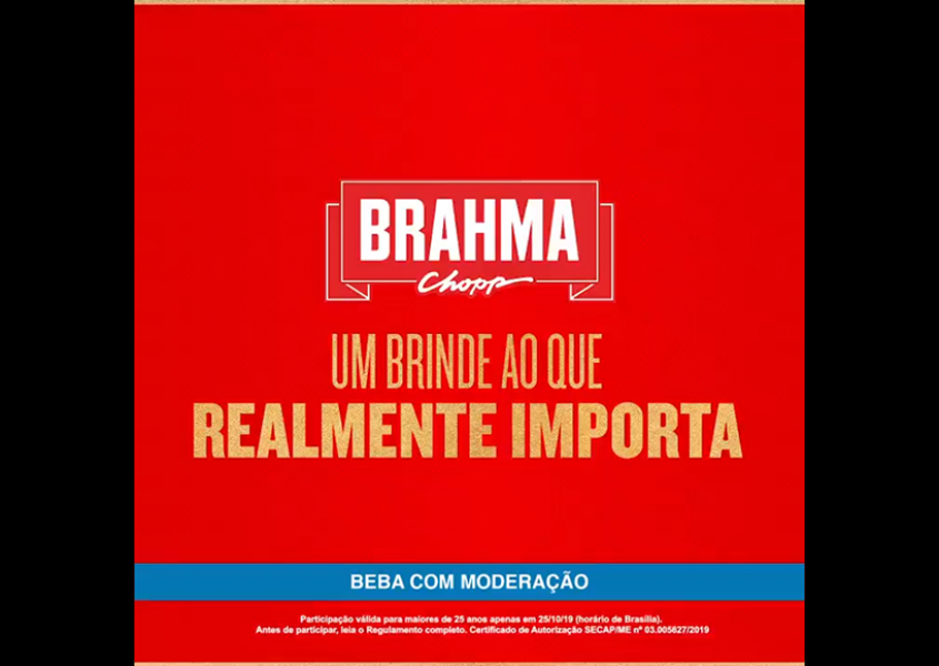 Cerveja gr&aacute;tis: a&ccedil;&atilde;o da Brahma vai patrocinar seguidor com um ano de cerveja gr&aacute;tis