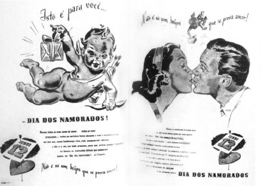 Dia dos Namorados no Brasil: sua origem &eacute; da propaganda! 