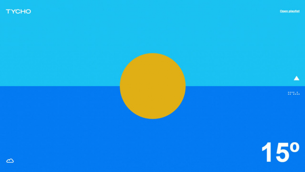 Playlists de m&uacute;sicas criadas a partir do clima local 