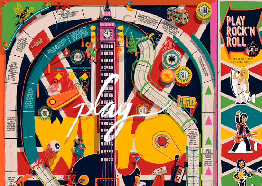 Saem as guitarras de pl&aacute;stico, entram os dados de papel