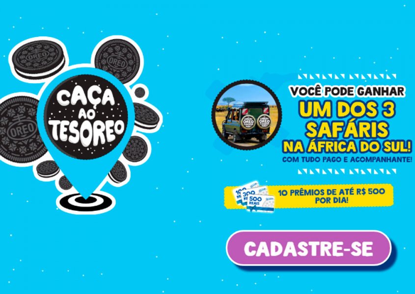 Um app de realidade aumentada para a campanha Ca&ccedil;a ao TesOreo! 
