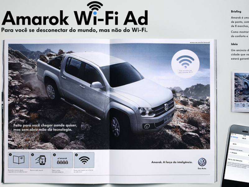VOLKSWAGEN PROPORCIONA WI-FI GRATUITO EM SEU NOVO AN&Uacute;NCIO 
