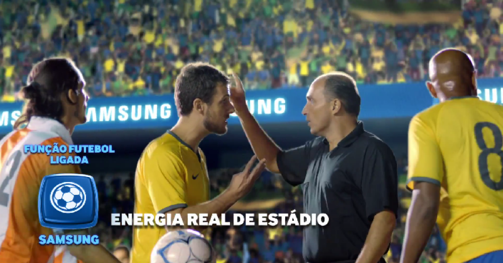 Samsung promove a fun&ccedil;&atilde;o "Futebol" 